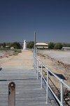 At one time a railway line continued from the jetty through the main street