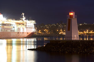 The Mersey River at night - 2008